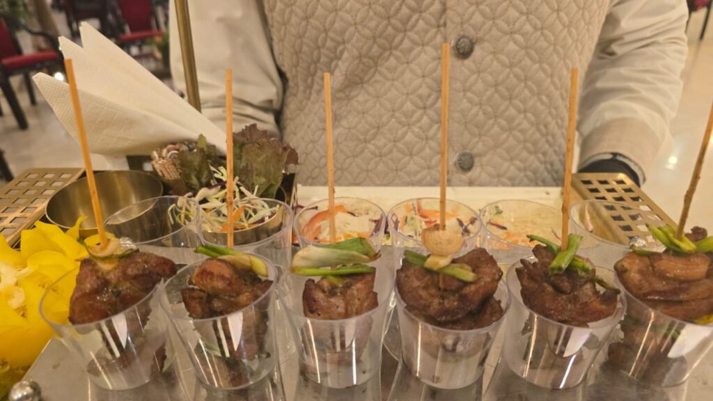 Varunika Naval Auditorium catering setup image