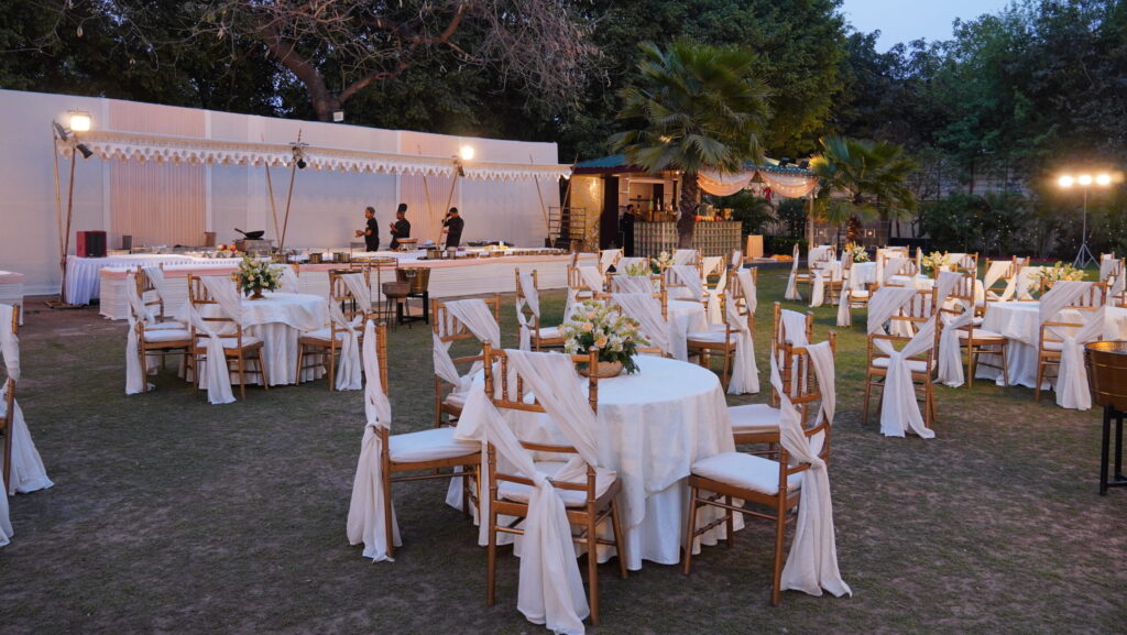 Image of Catering Setup Western Air Command / WAC Officers Mess