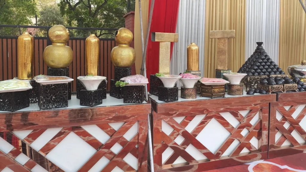 Image of Catering Setup at Bungalow No. 5 Ashoka Road