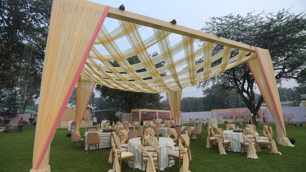Catering Setup at Baba Natha Singh Vatika Image