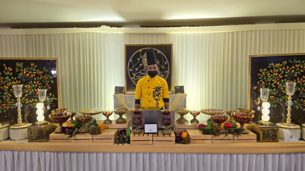 Catering Setup at Officers Mess Delhi Image